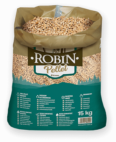 worek pelletu opałowego Robin do kupienia w Wasilkowie lub sklepie internetowym